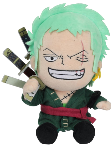 One Piece - Plüsch - Figur Rorona Zoro